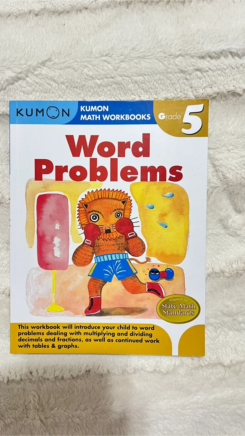 Kumon Word problems G5 thumbnail