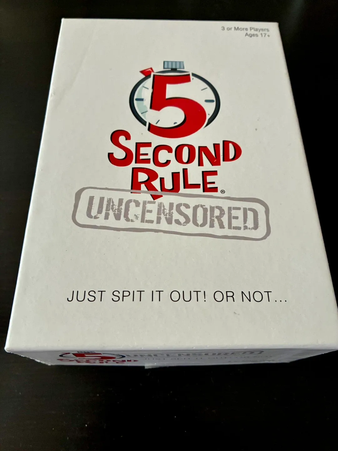 5 Second Rule Uncensored Adult Party Game thumbnail