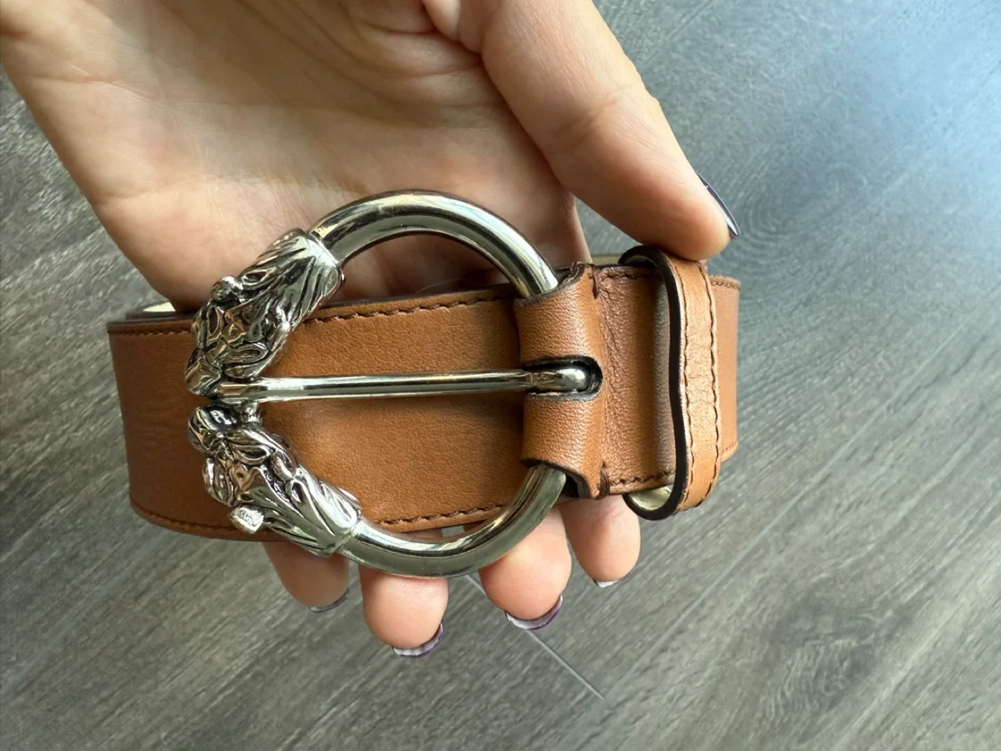 ESCADA Sport leather belt Italy beige 100cm thumbnail