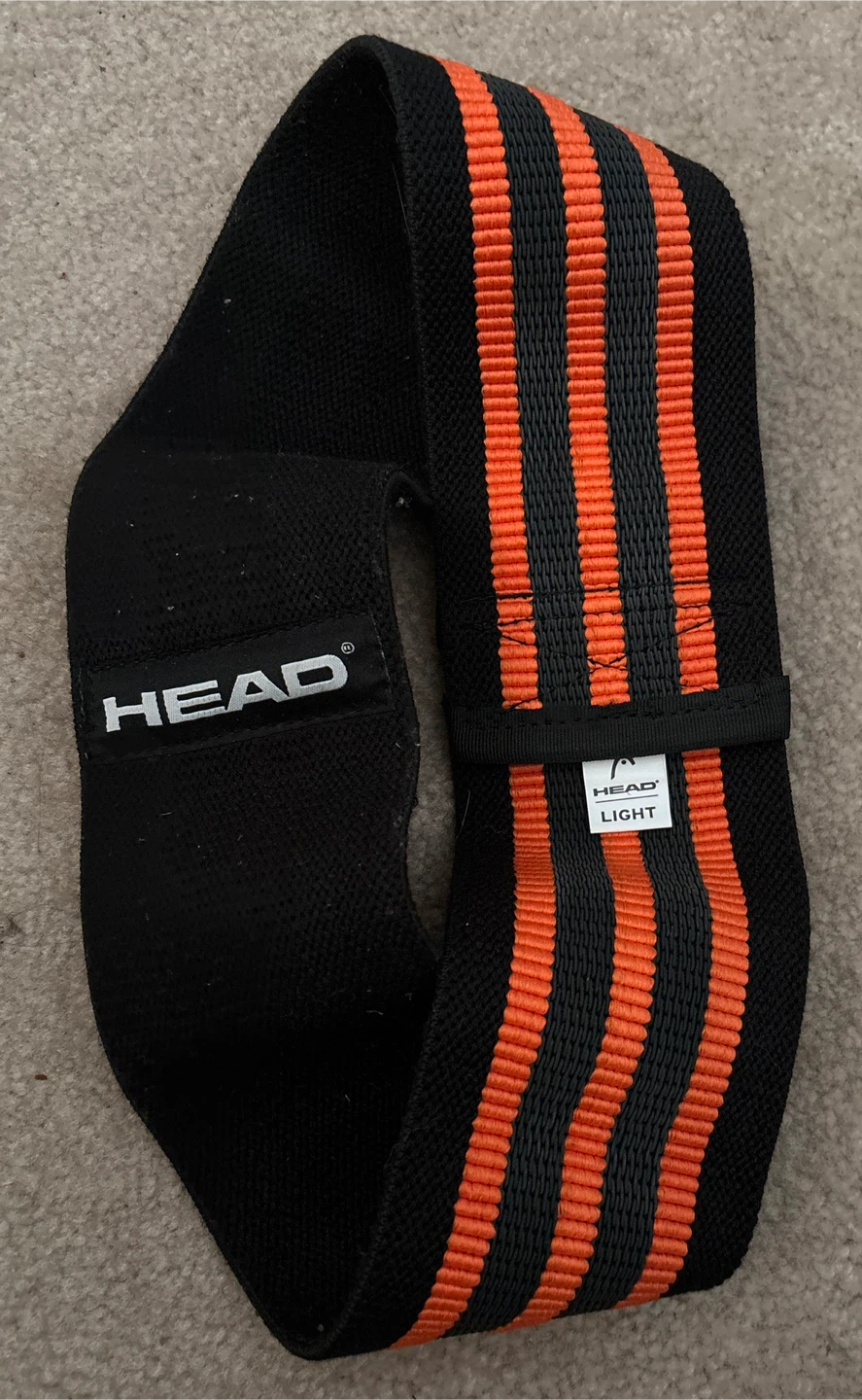 HEAD Light Resistance Band - Black & Orange