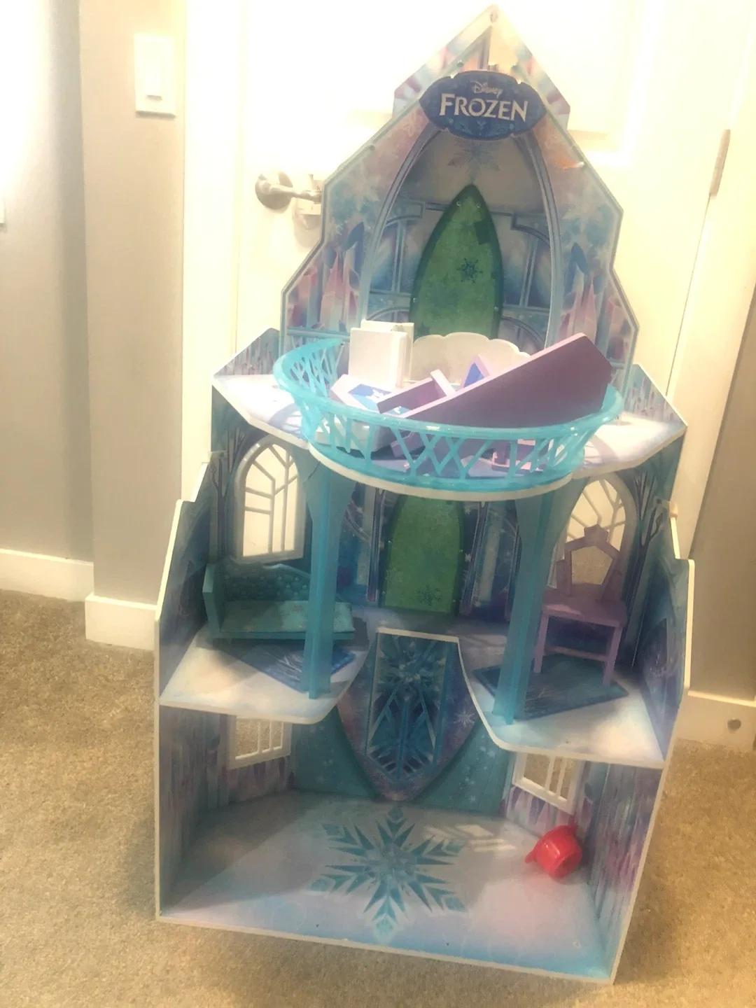 Disney Frozen Ice Castle Dollhouse thumbnail