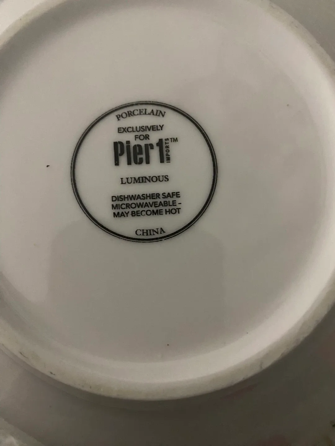 Pier 1 Luminous White Porcelain Bowls image indicator(3)