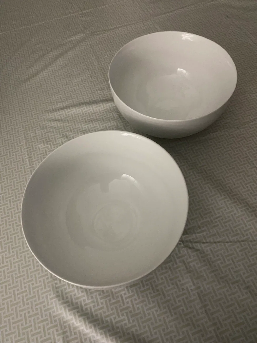 Pier 1 Luminous White Porcelain Bowls image indicator(2)