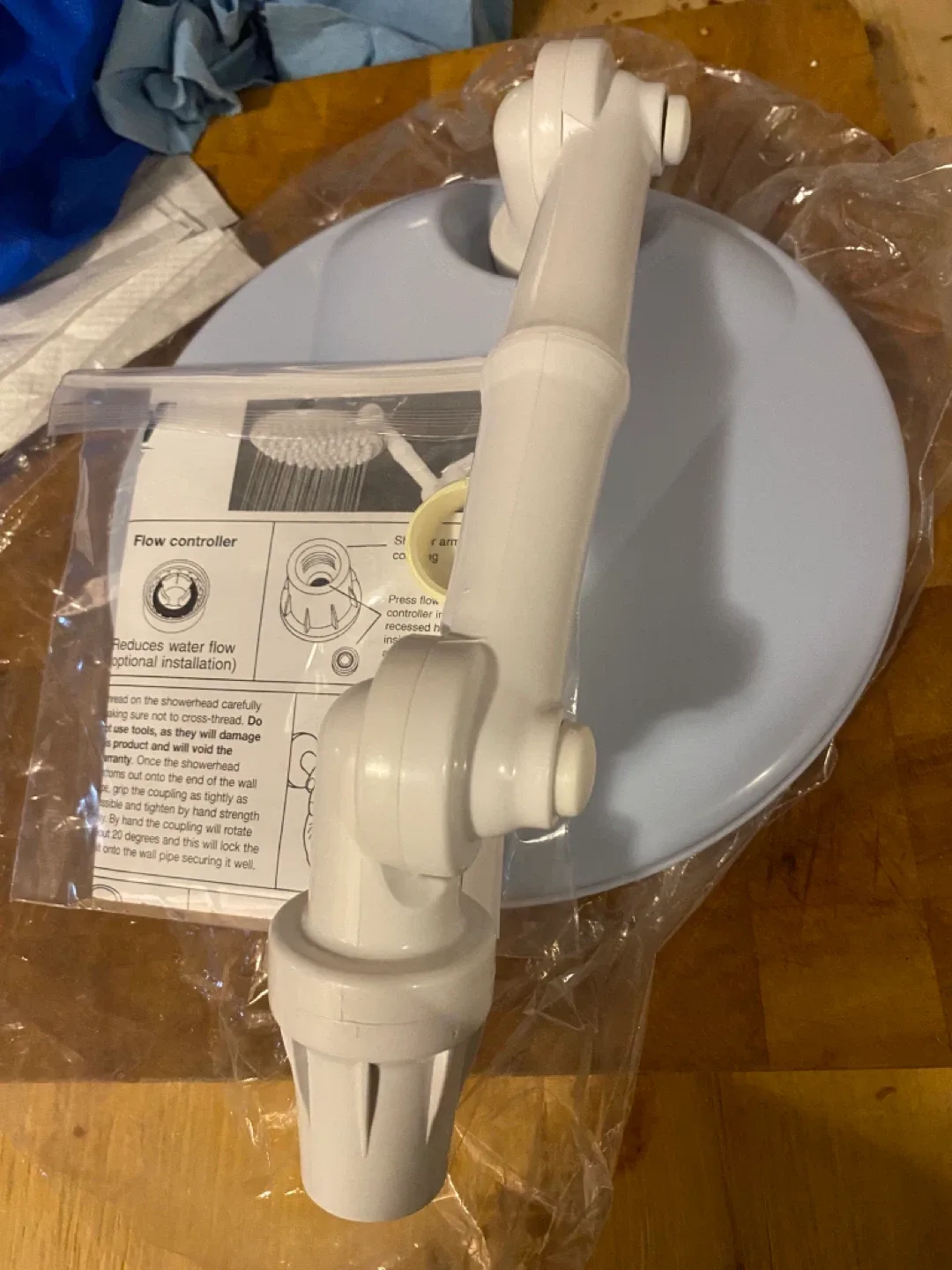 New Shower Head with Flow Controller image indicator(2)