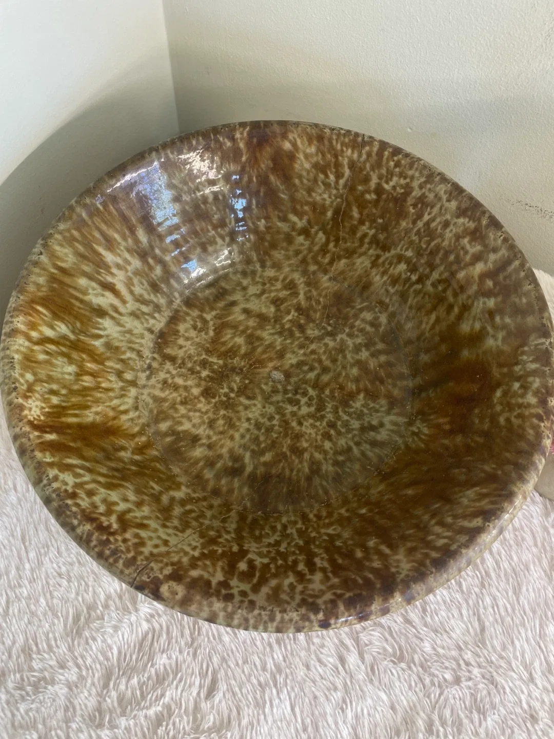 Antique Bennington Pitcher & Bowl - Late 1800’s image indicator(6)