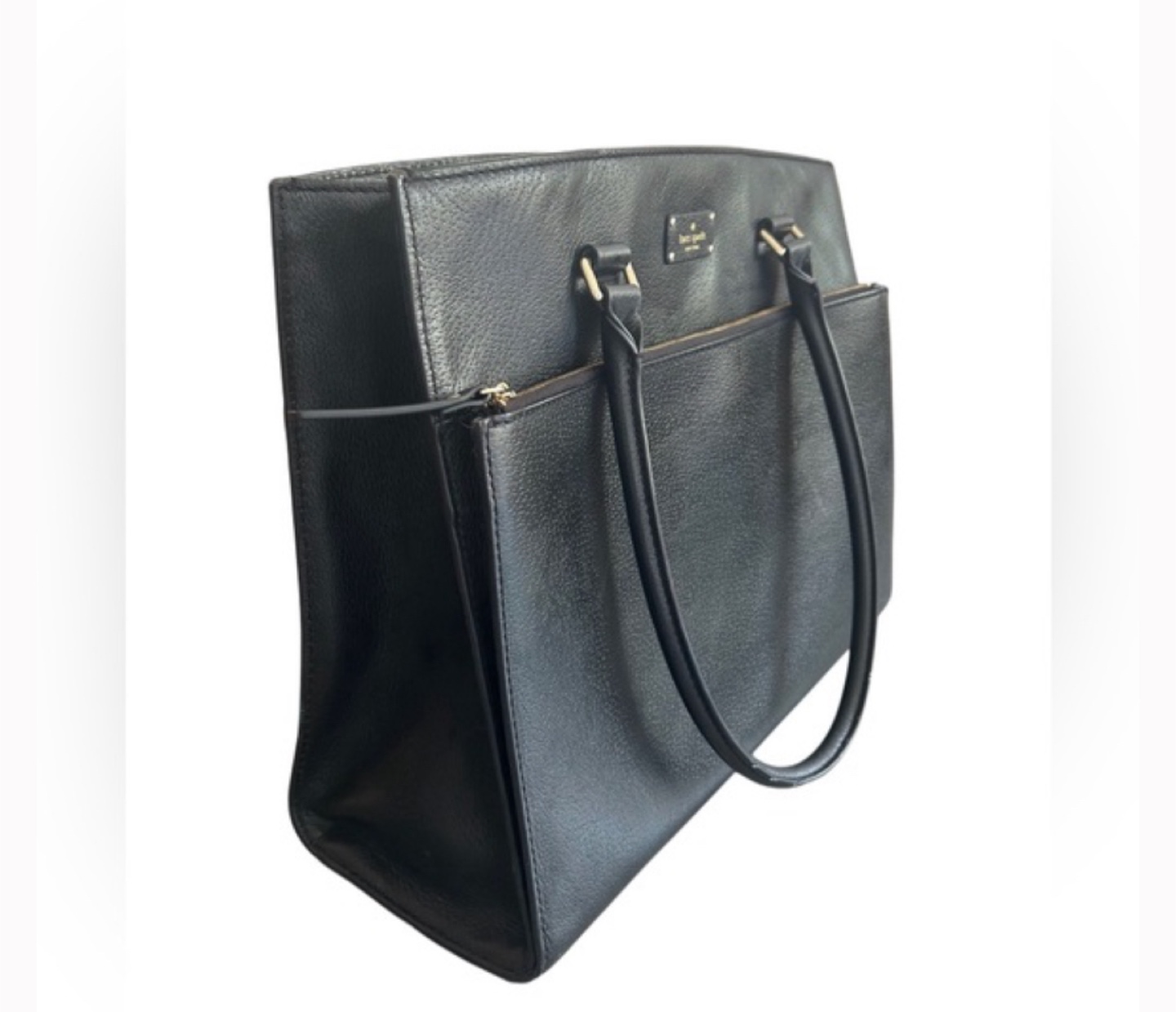 Kate Spade Black Leather Tote Bag - photo 4