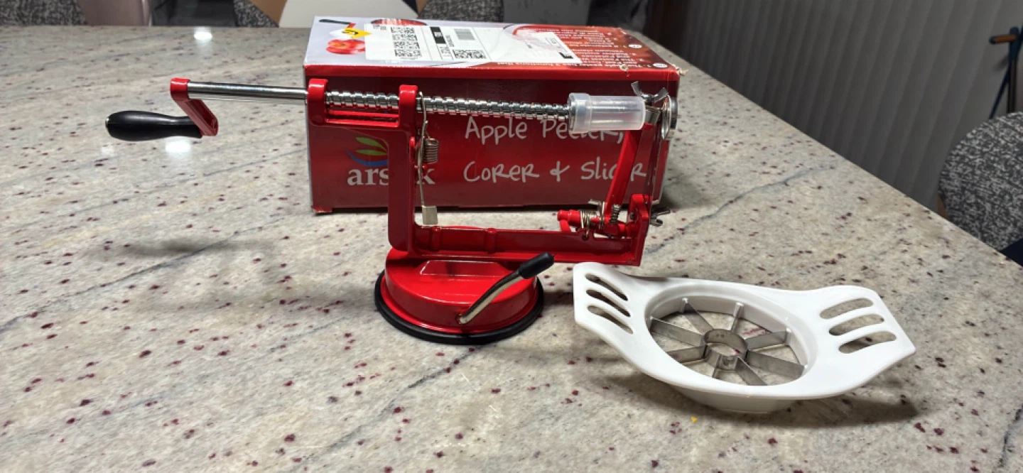 Arsuk Apple Peeler Corer & Slicer - photo 4