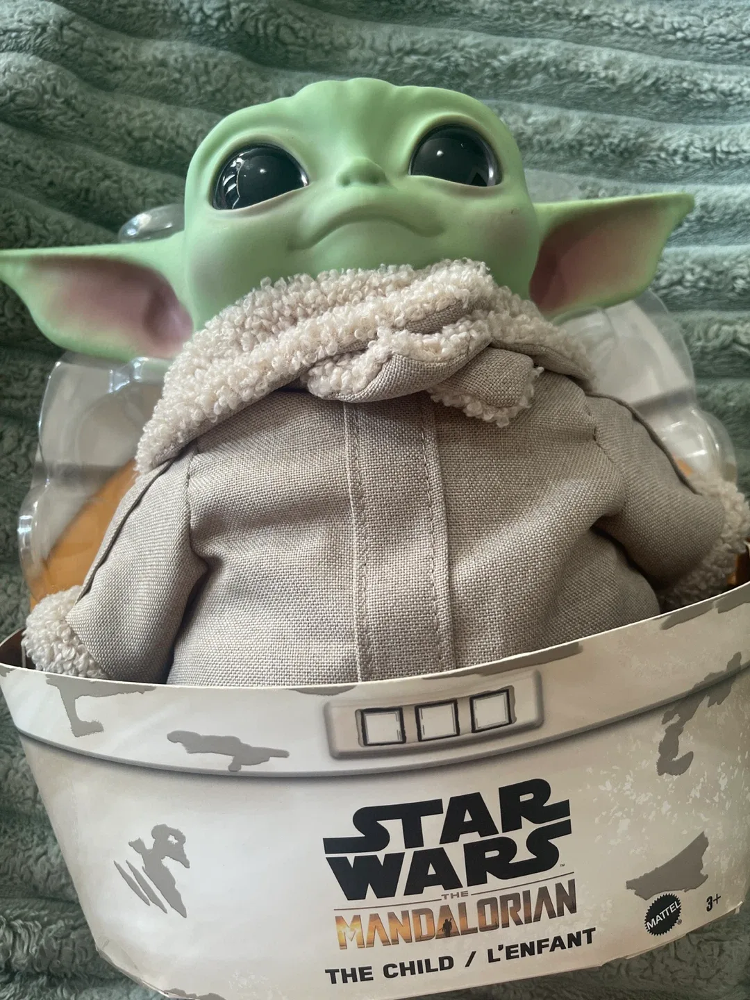 Star Wars Mandalorian The Child / L'Enfant Plush Toy thumbnail