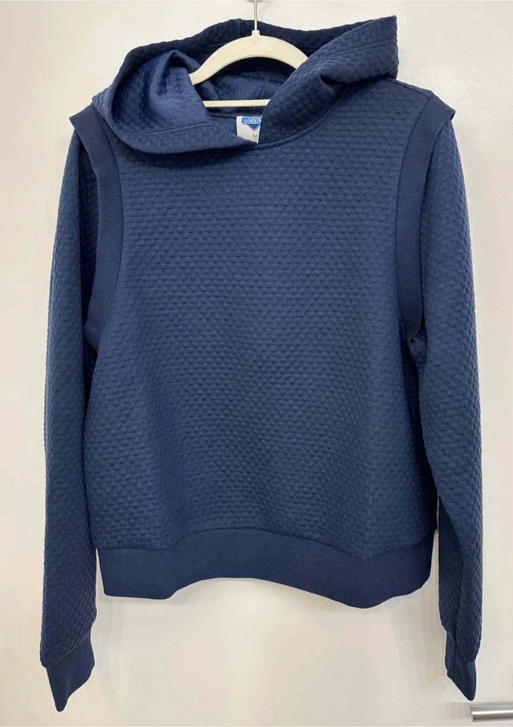 Blue texture fabric Hoodie 🥕 thumbnail