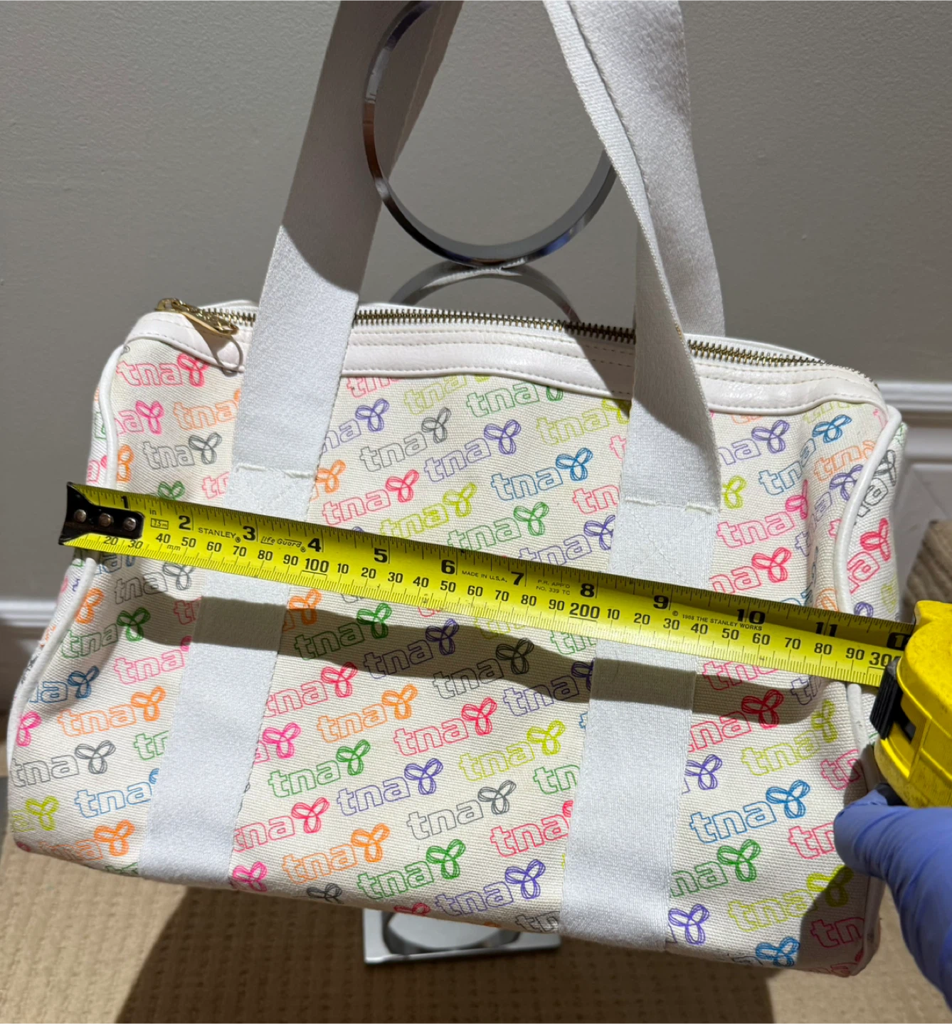 TNA White Duffle Bag - photo 4