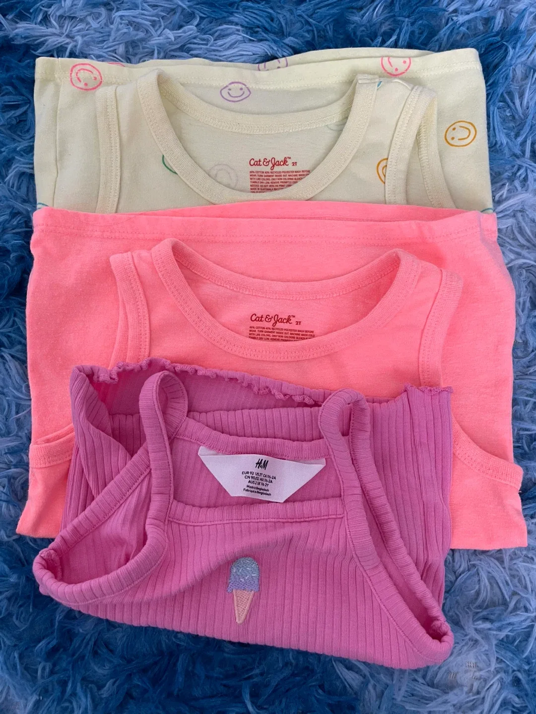 Cat & Jack & H&M Tank Tops - Size 2T thumbnail
