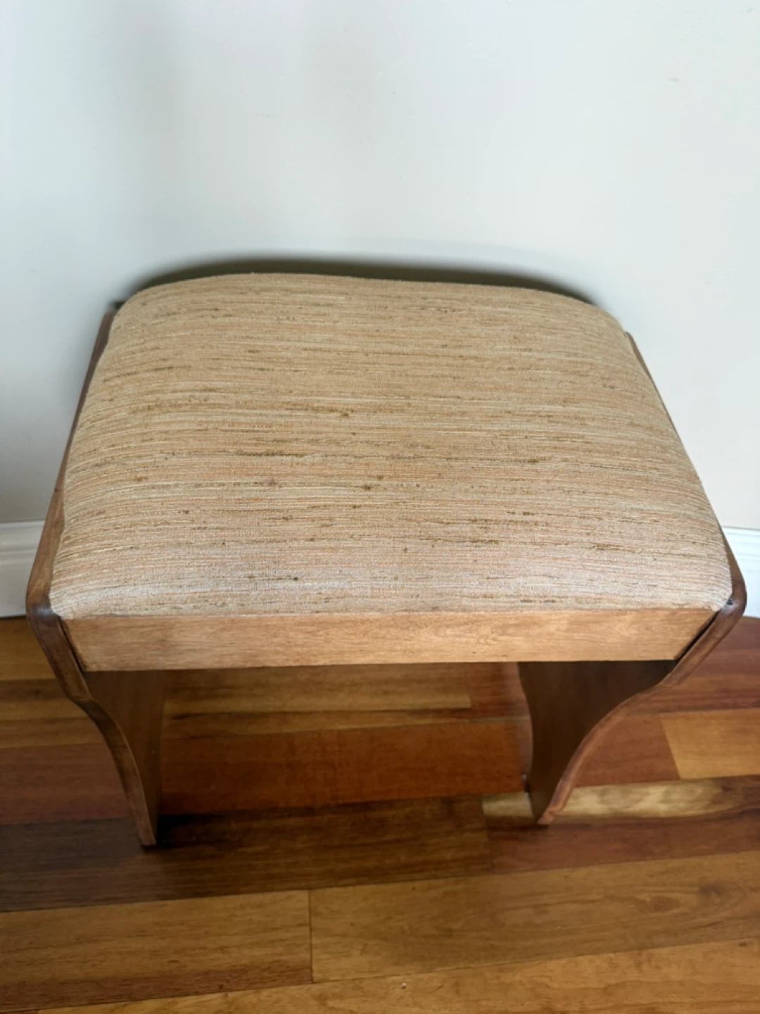 Vintage Refurbished Vanity Stool - photo 4