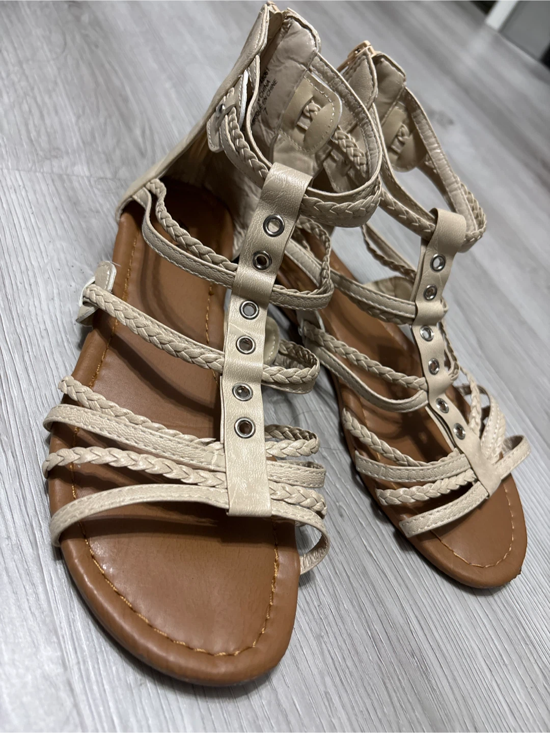 Ardene Gladiator Sandals - Size 7