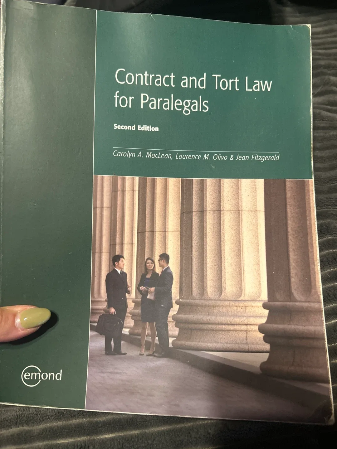 Contract and Tort Law for Paralegals, 2nd Edition thumbnail