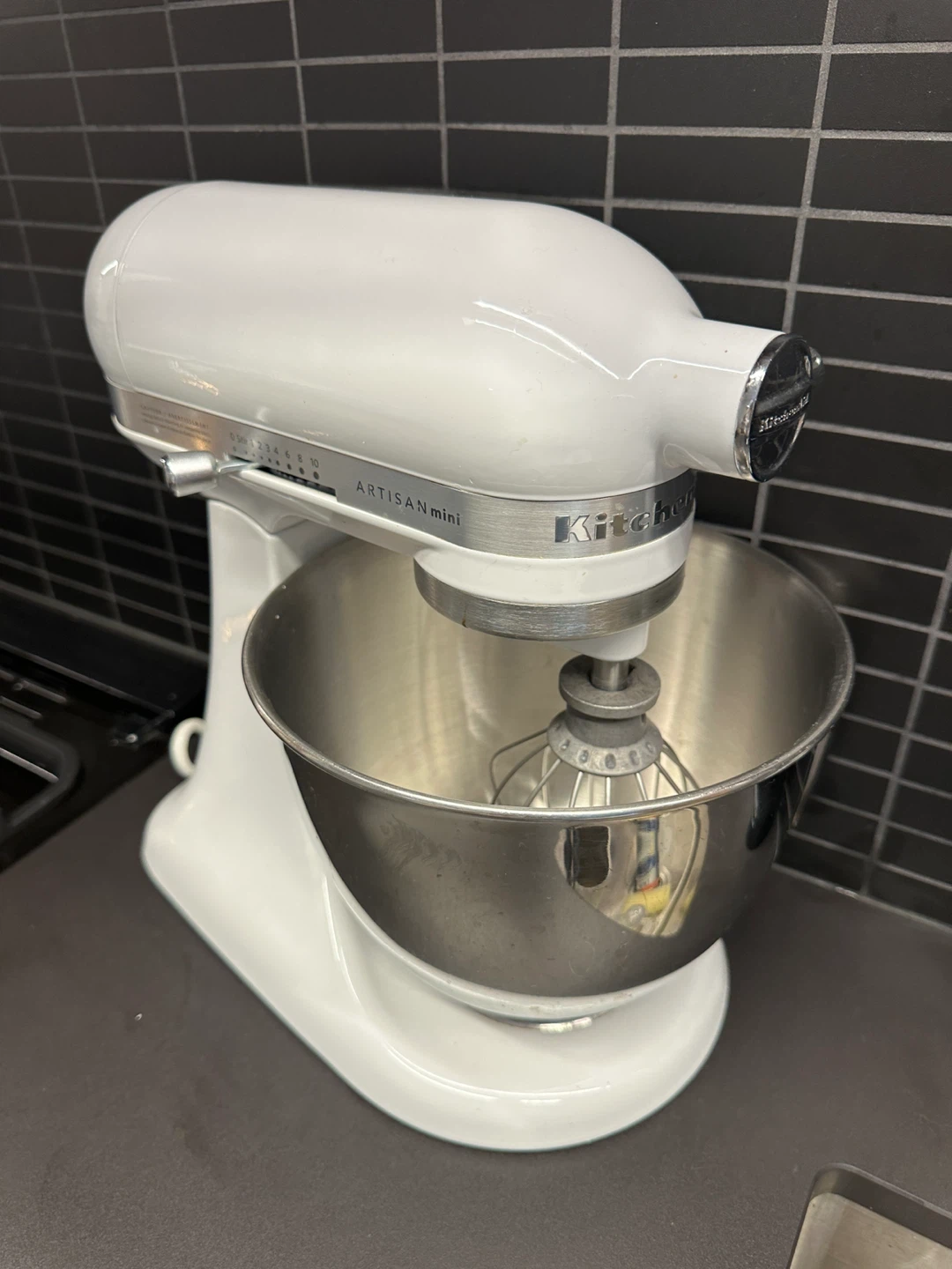 KitchenAid Artisan Mini Stand Mixer - White - photo 4