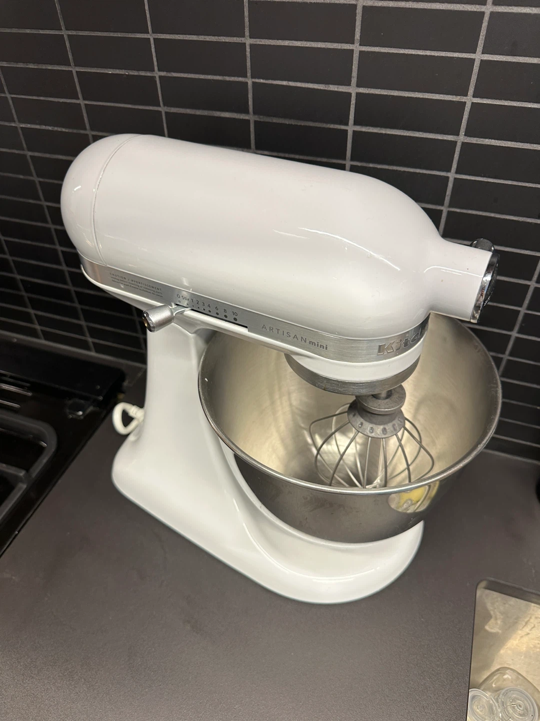 KitchenAid Artisan Mini Stand Mixer - White - photo 3