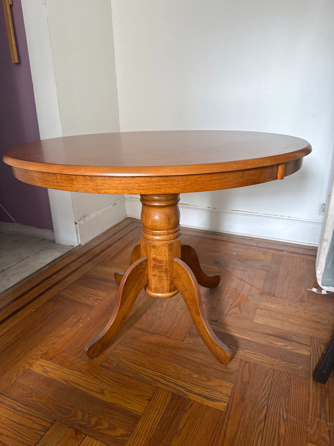 Round Wooden Table