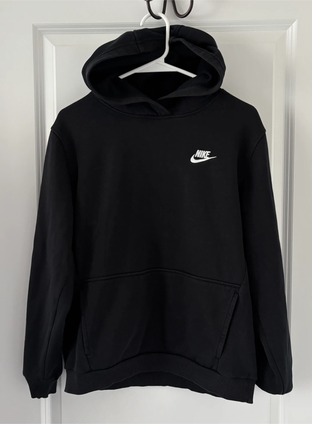 Nike Boy's Black Fleece Hoodie XL