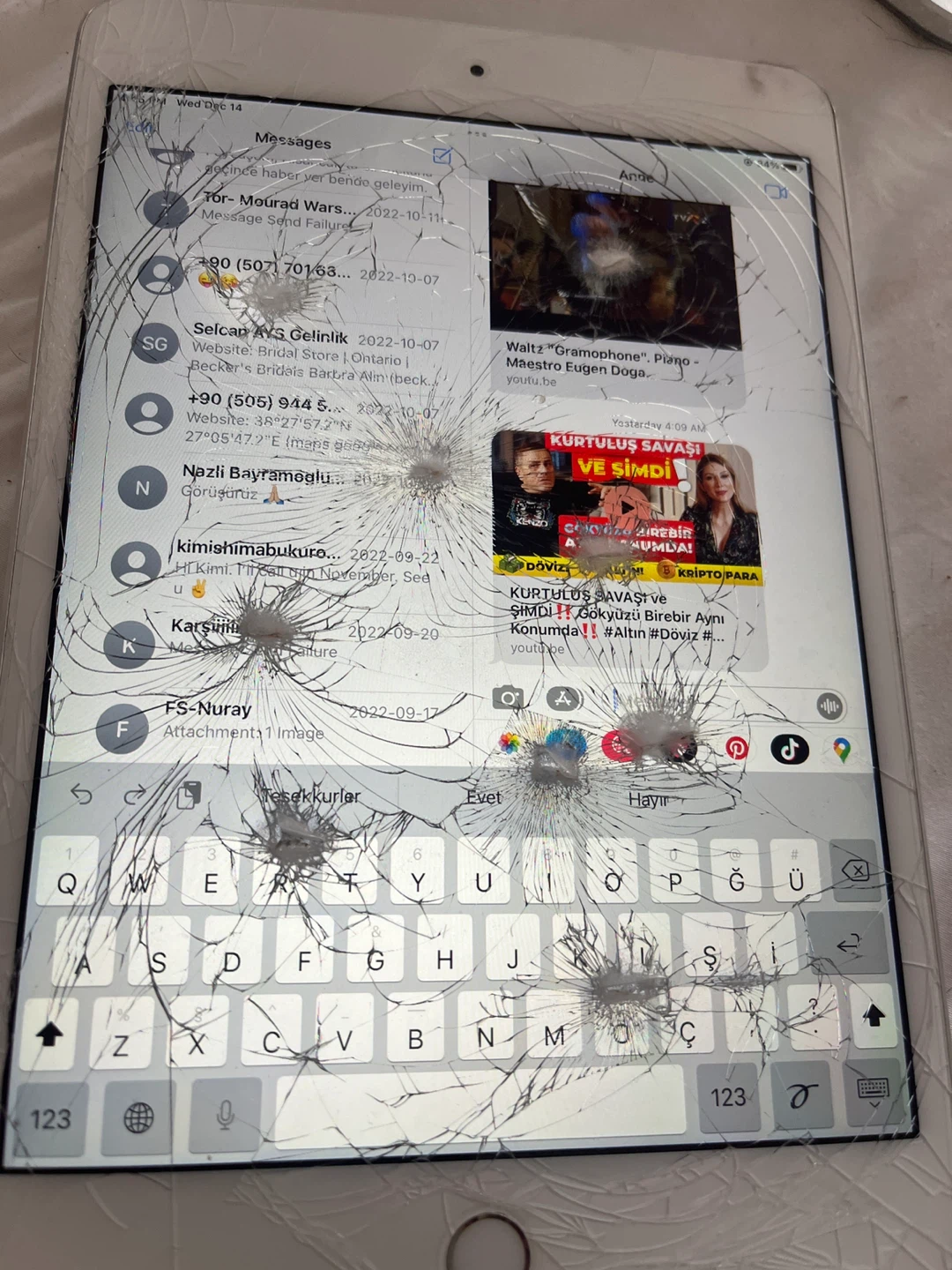 Apple iPad mini - Damaged Condition  4 generation - photo 2