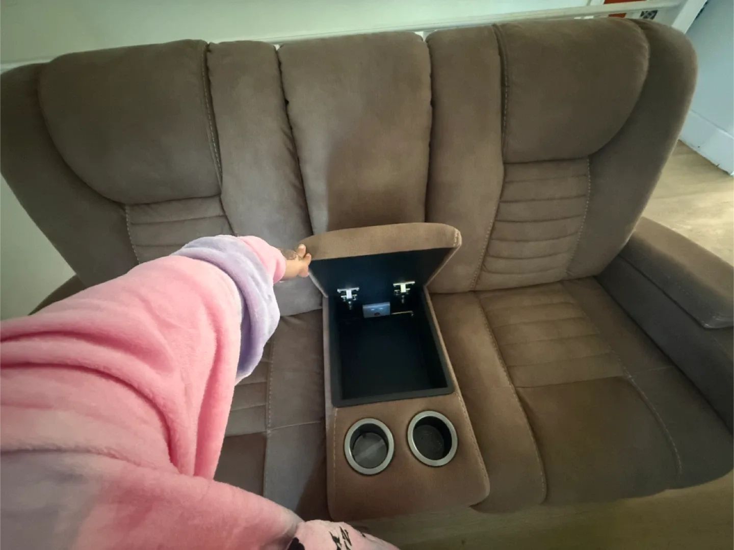 Loveseat rocking recliner & sofa recliner image indicator(6)