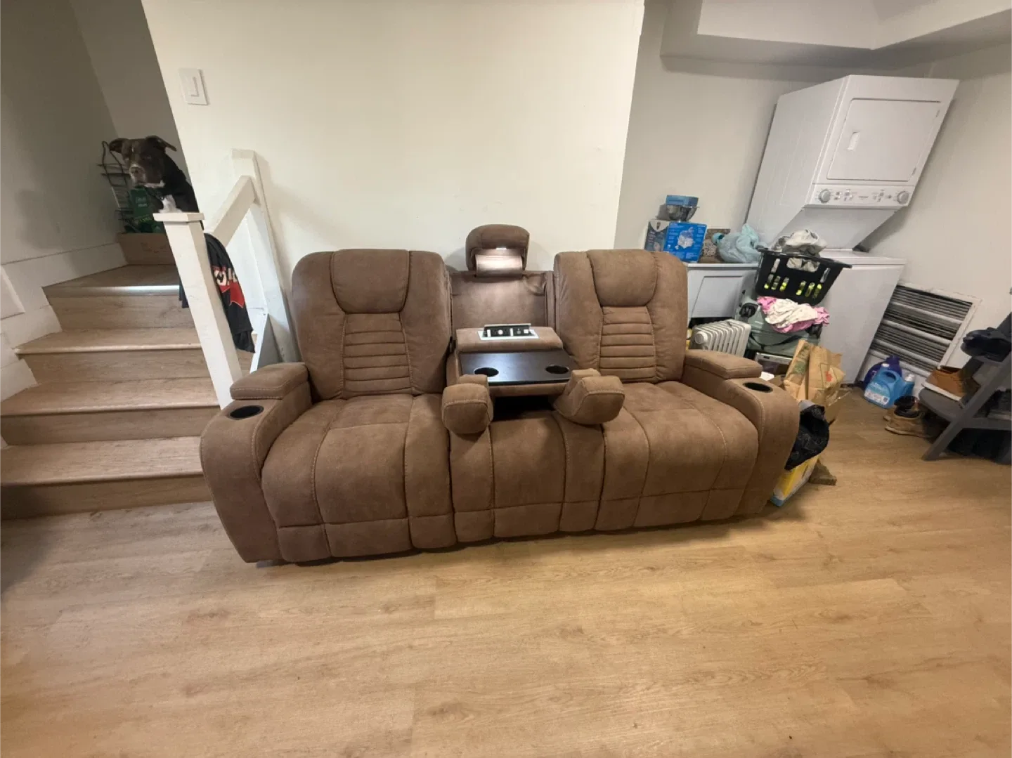 Loveseat rocking recliner & sofa recliner image indicator(2)