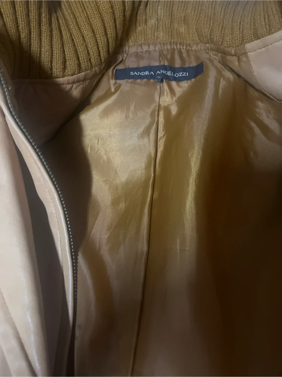 Sandra Angelozzi Leather Jacket image indicator(3)