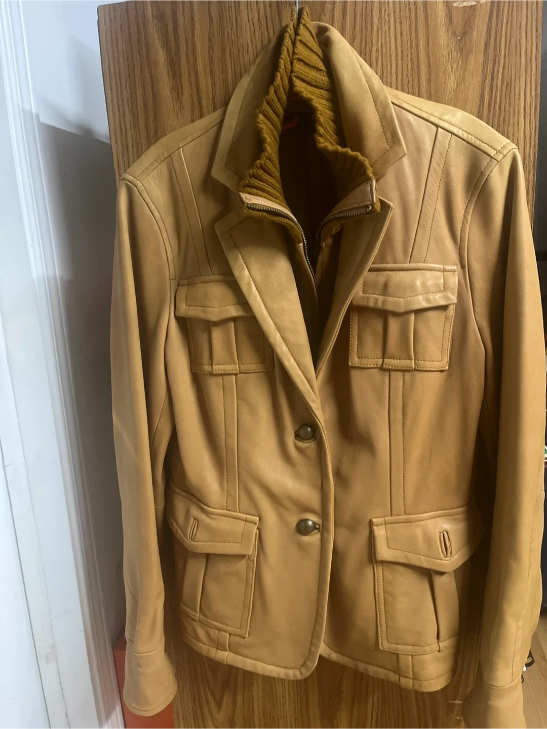 Sandra Angelozzi Leather Jacket image indicator(2)