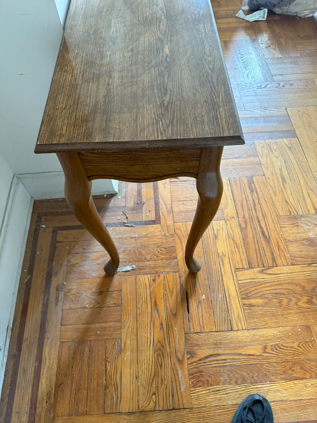 Vintage Wooden Console Table image indicator(3)