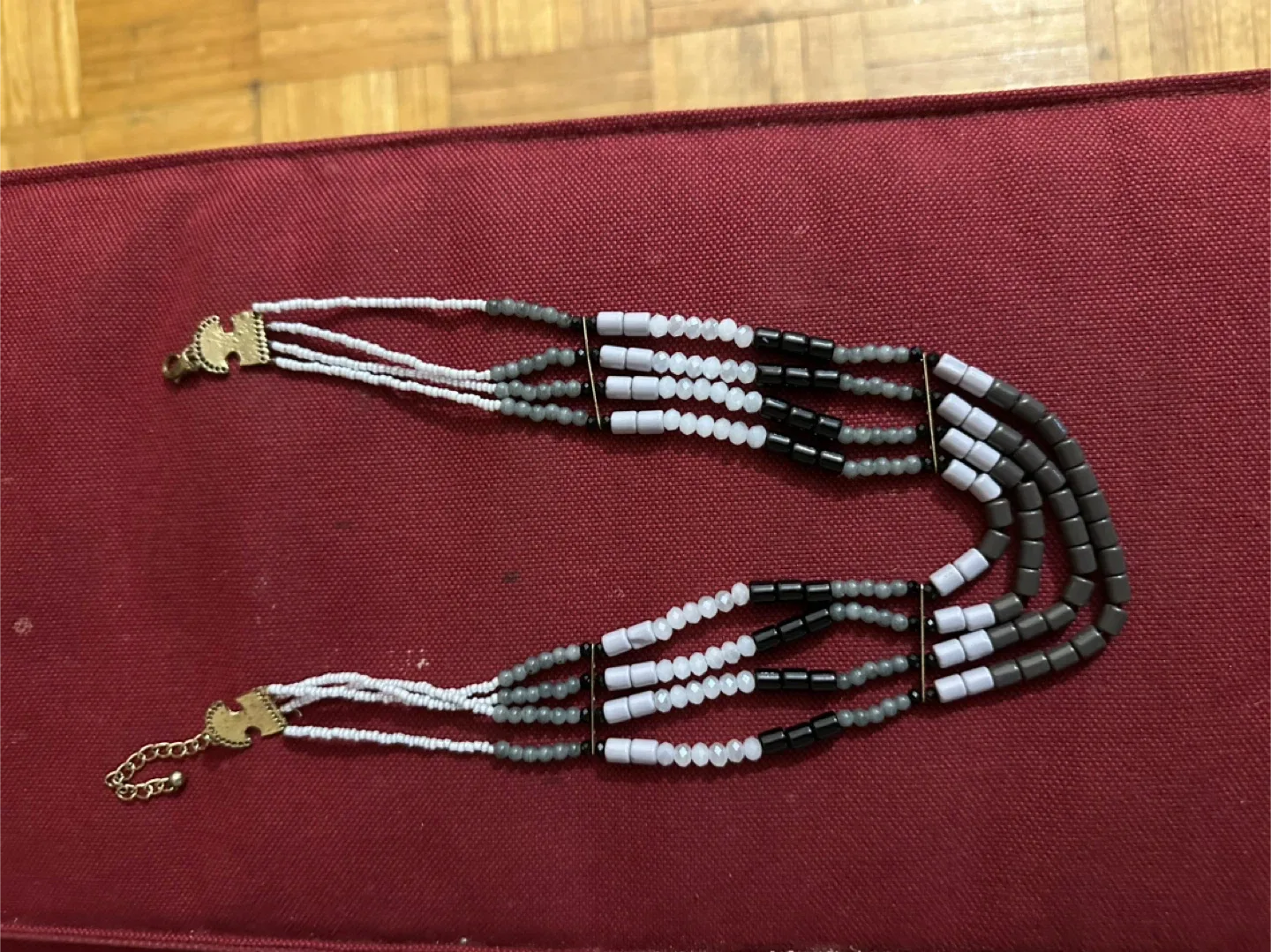 Beaded Multi-Strand Necklace image indicator(2)