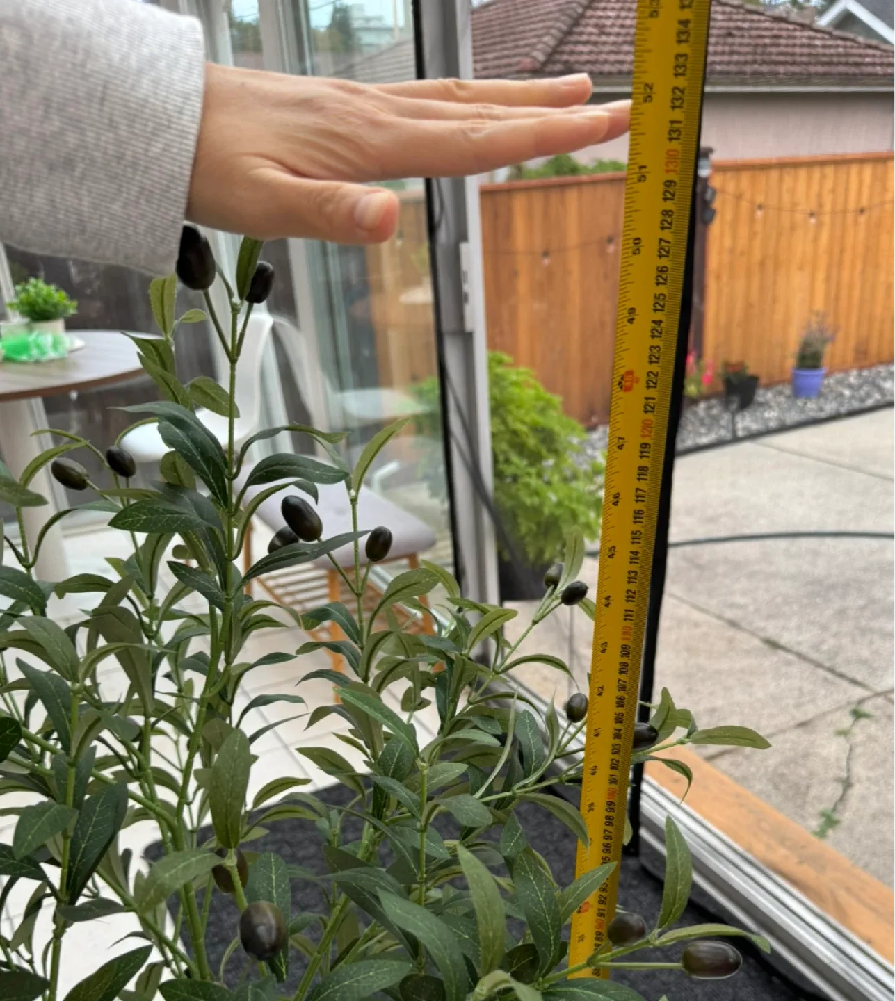 Artificial Olive Tree in Woven Basket x2 image indicator(2)