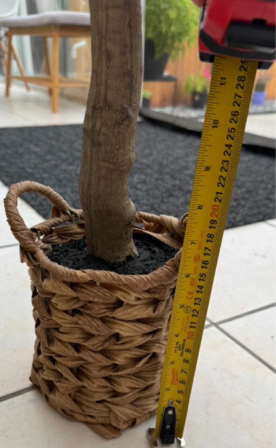 Artificial Olive Tree in Woven Basket x2 image indicator(4)