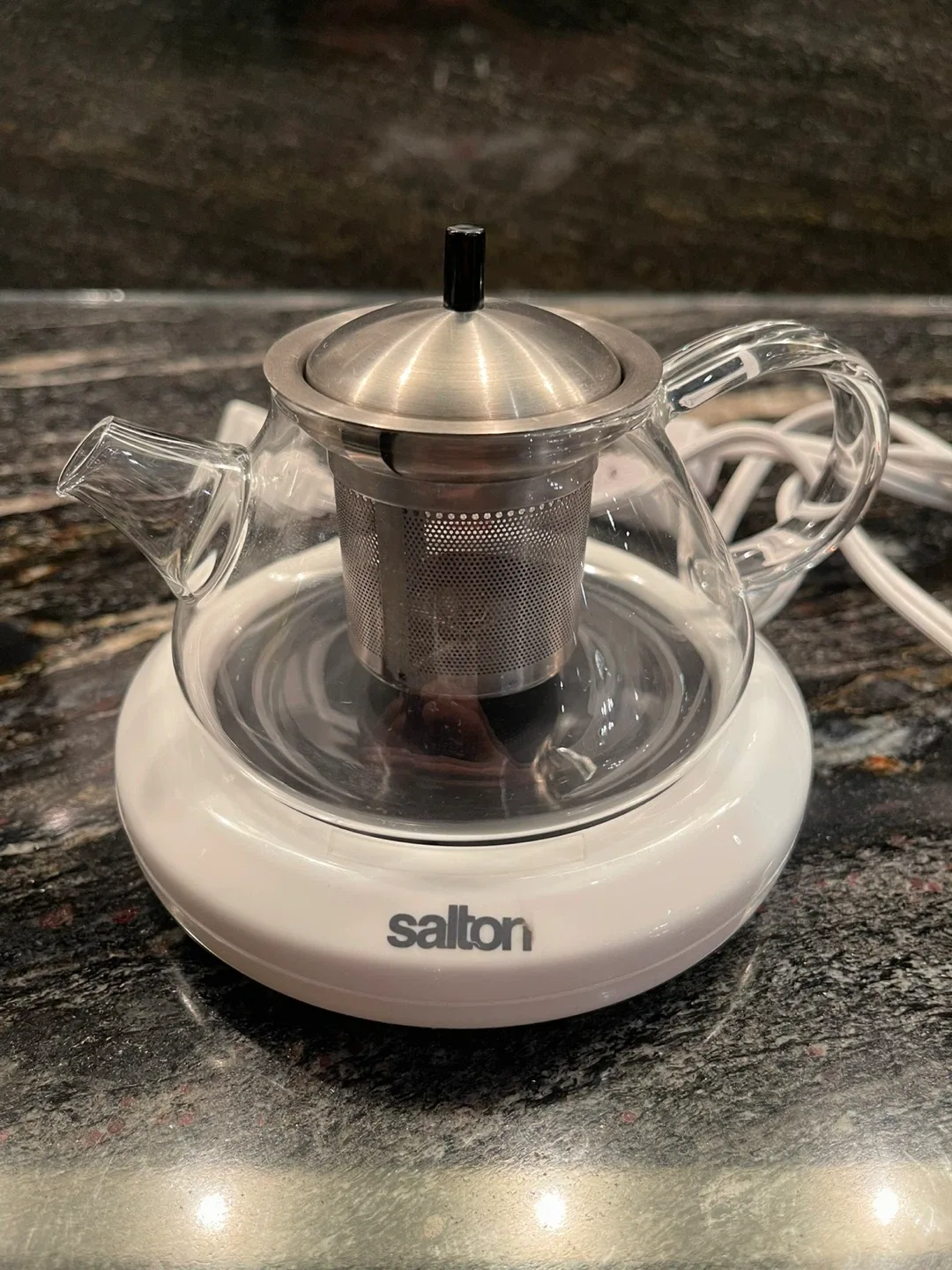Salton Electric Glass Kettle & Warmer image indicator(2)