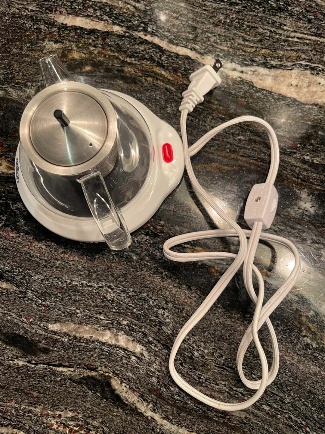 Salton Electric Glass Kettle & Warmer image indicator(3)