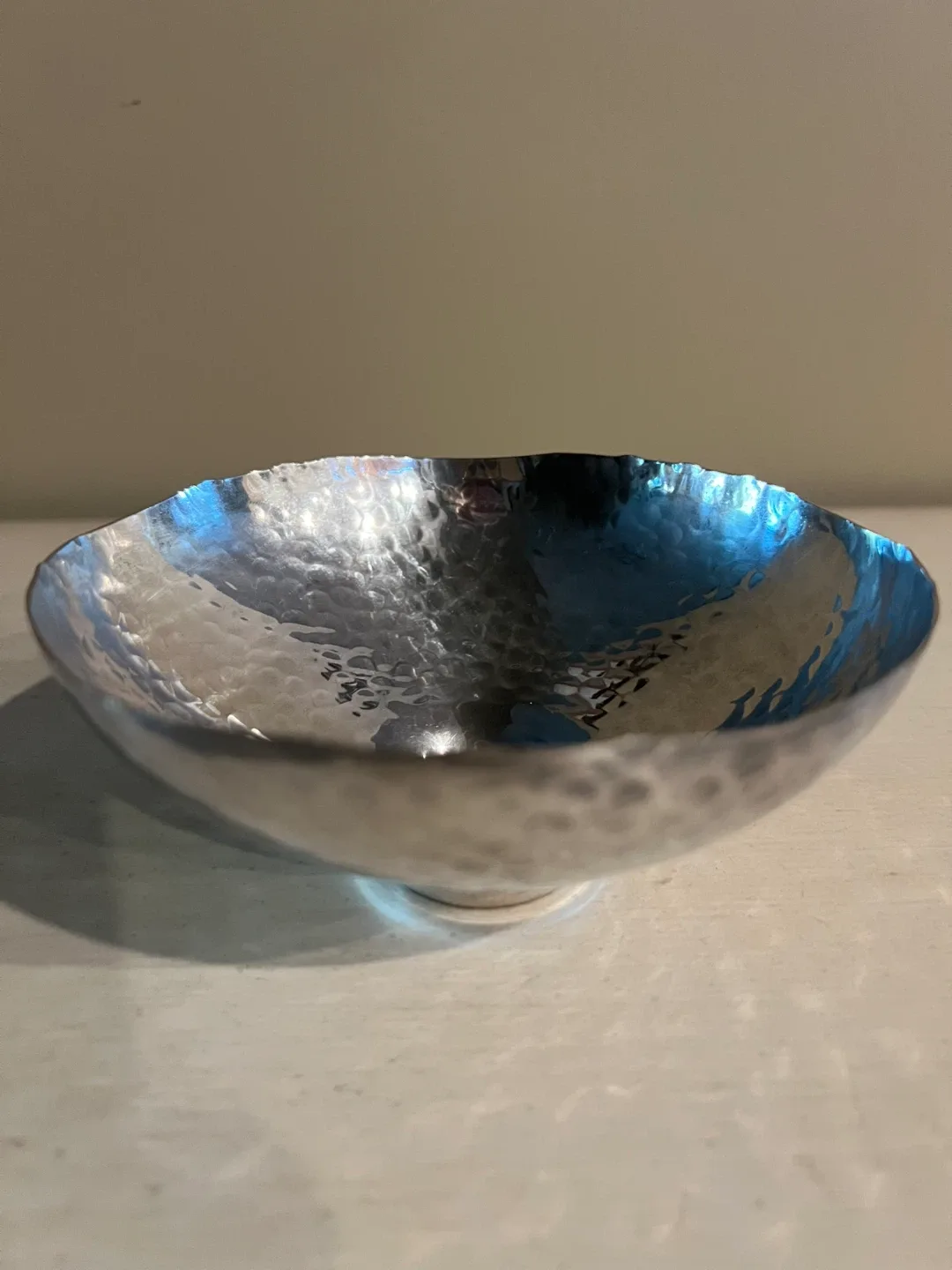 Vintage Silver Tone Bowl/Trinket thumbnail