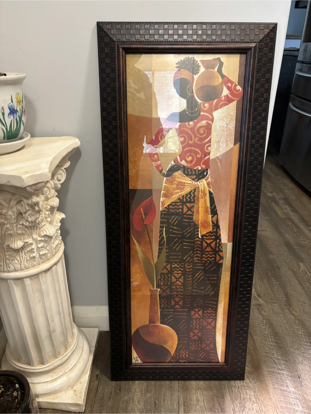 Framed African Art Print
