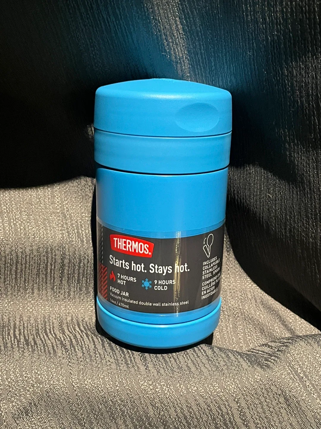 Thermos Food Jar - 16oz Blue thumbnail