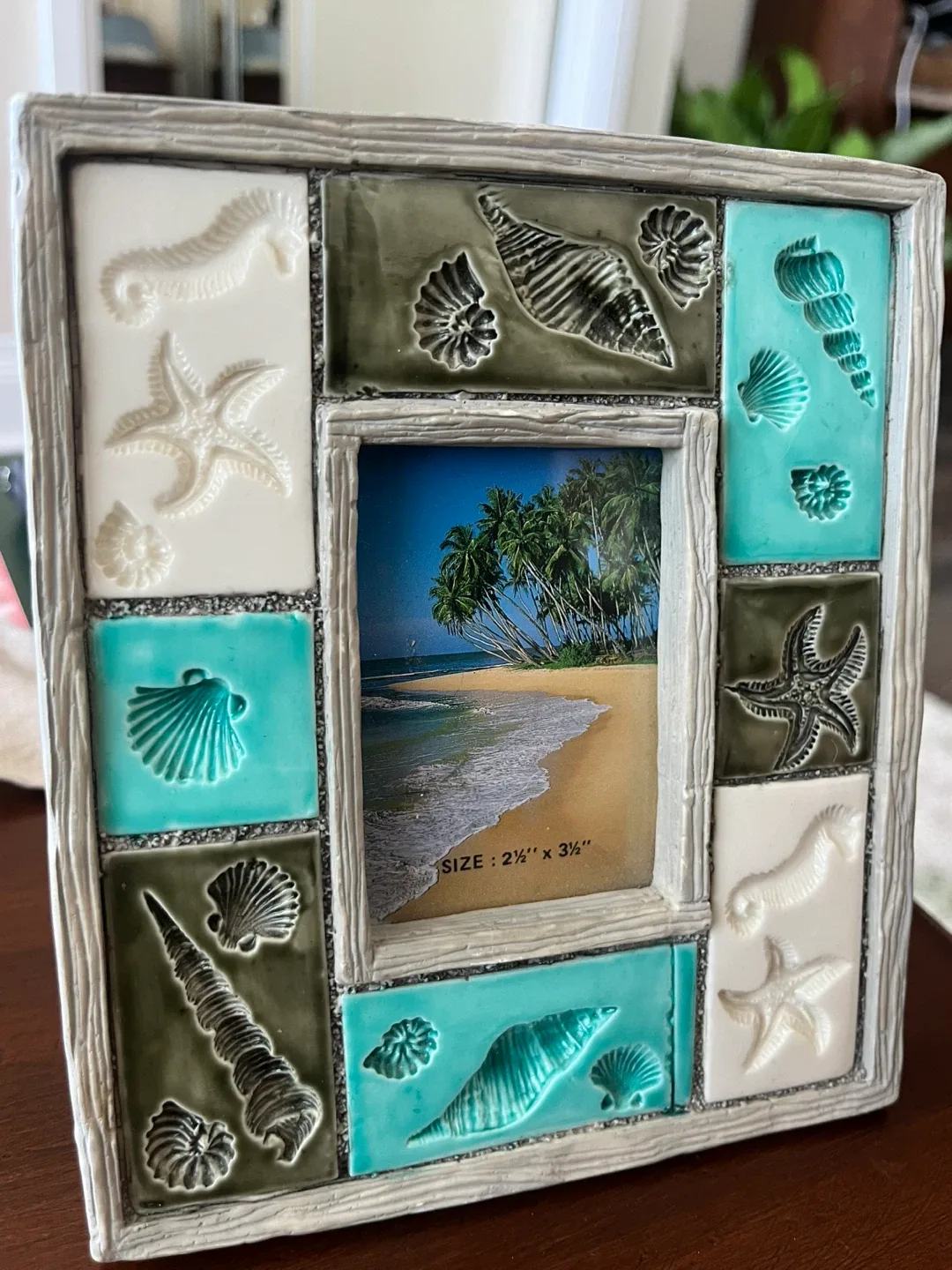 Handmade ceramic frame image indicator(2)