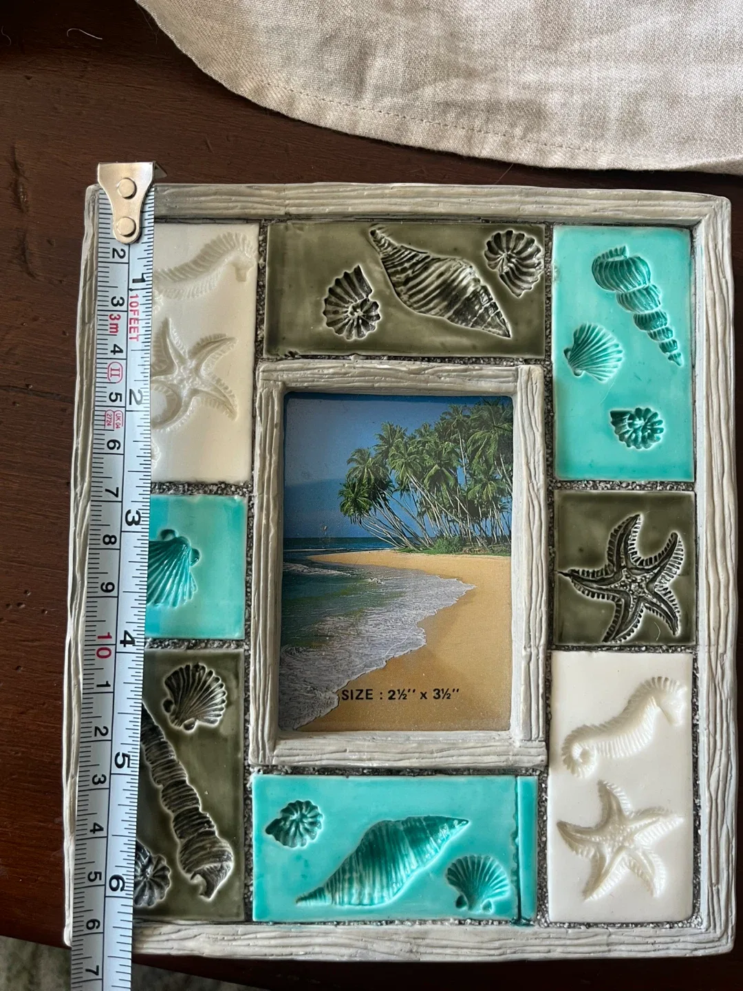 Handmade ceramic frame image indicator(5)