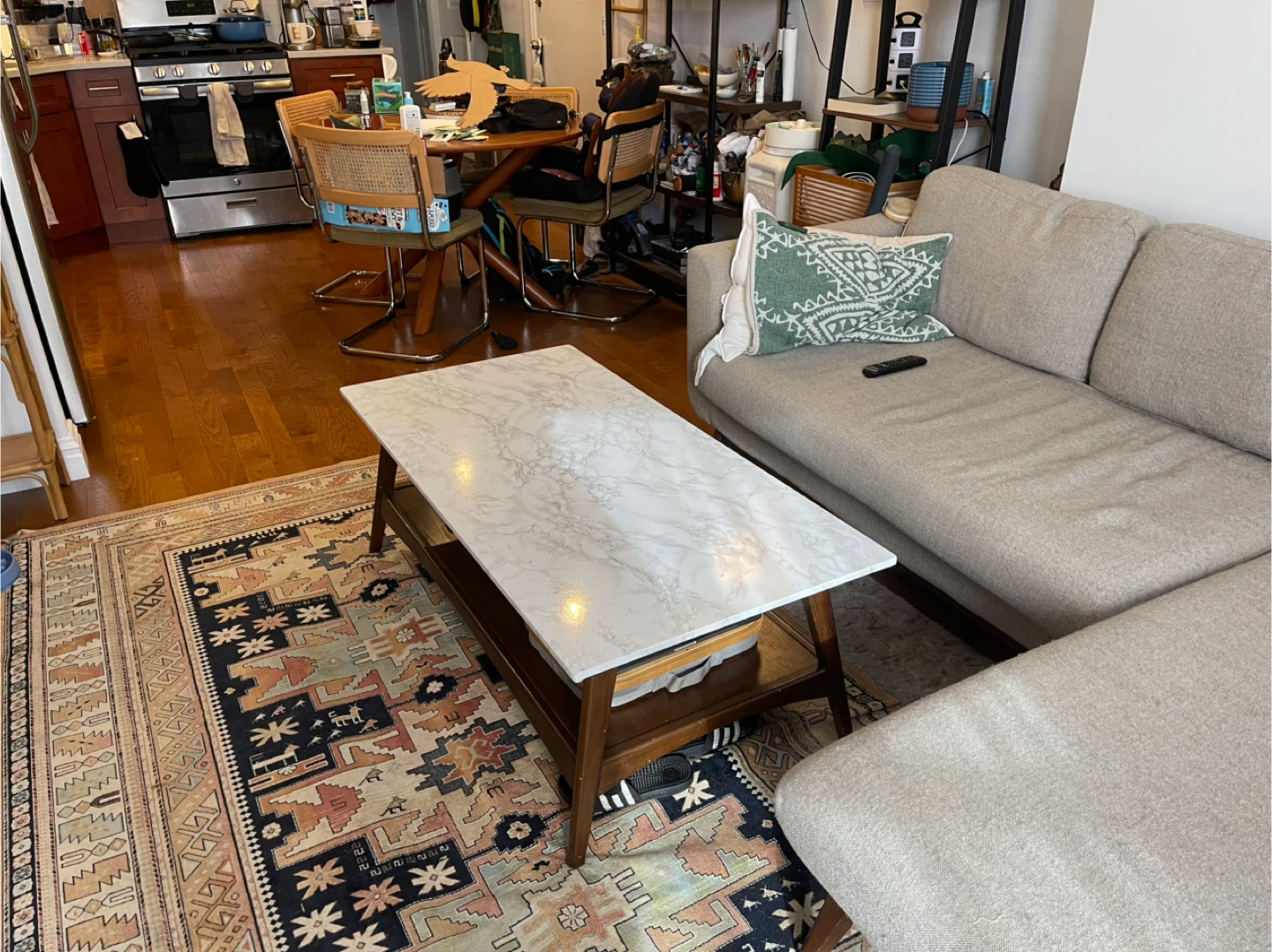 Wooden Coffee Table - photo 2