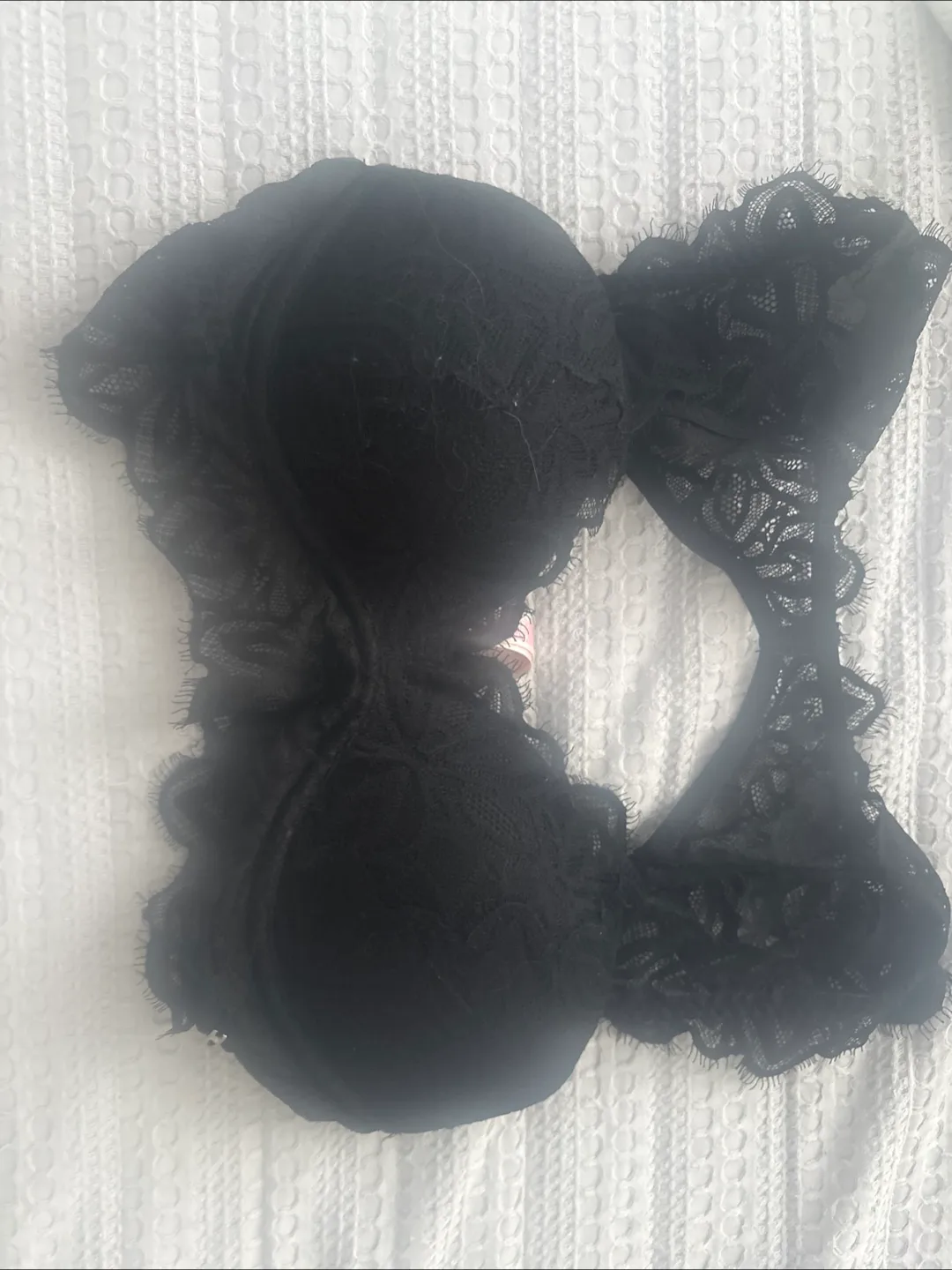 Victoria's Secret Black Lace Bra thumbnail