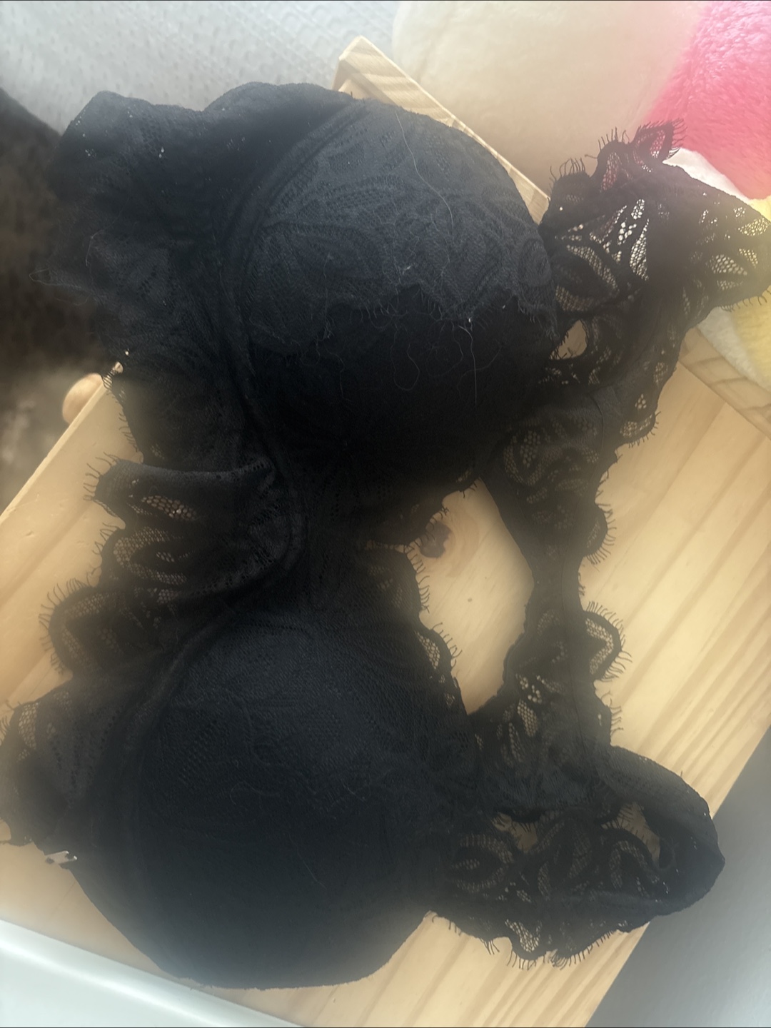 Victoria's Secret Black Lace Bra - photo 2