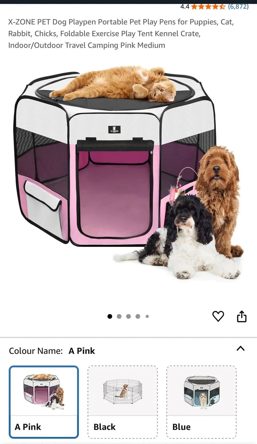 X-ZONE PET Dog Playpen - Brand New! thumbnail