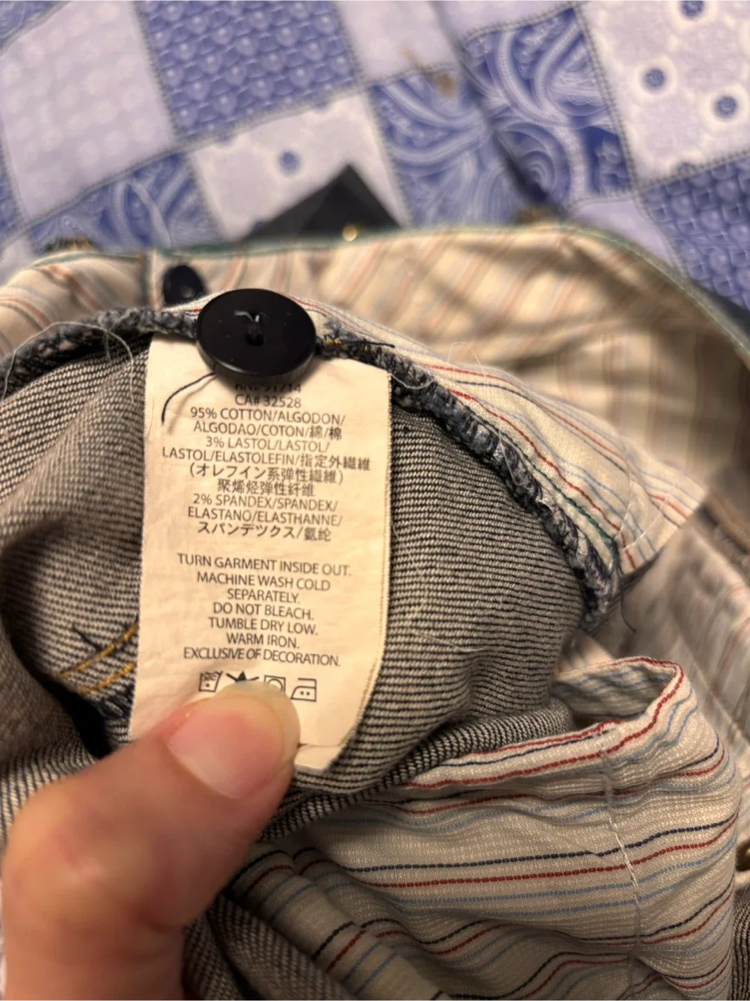 Armani Exchange Denim Skirt - Size 2 image indicator(4)