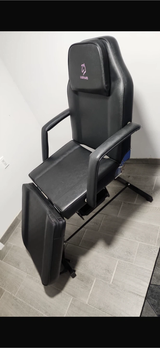 Luxmars Black Adjustable Tatto  Chair - photo 2