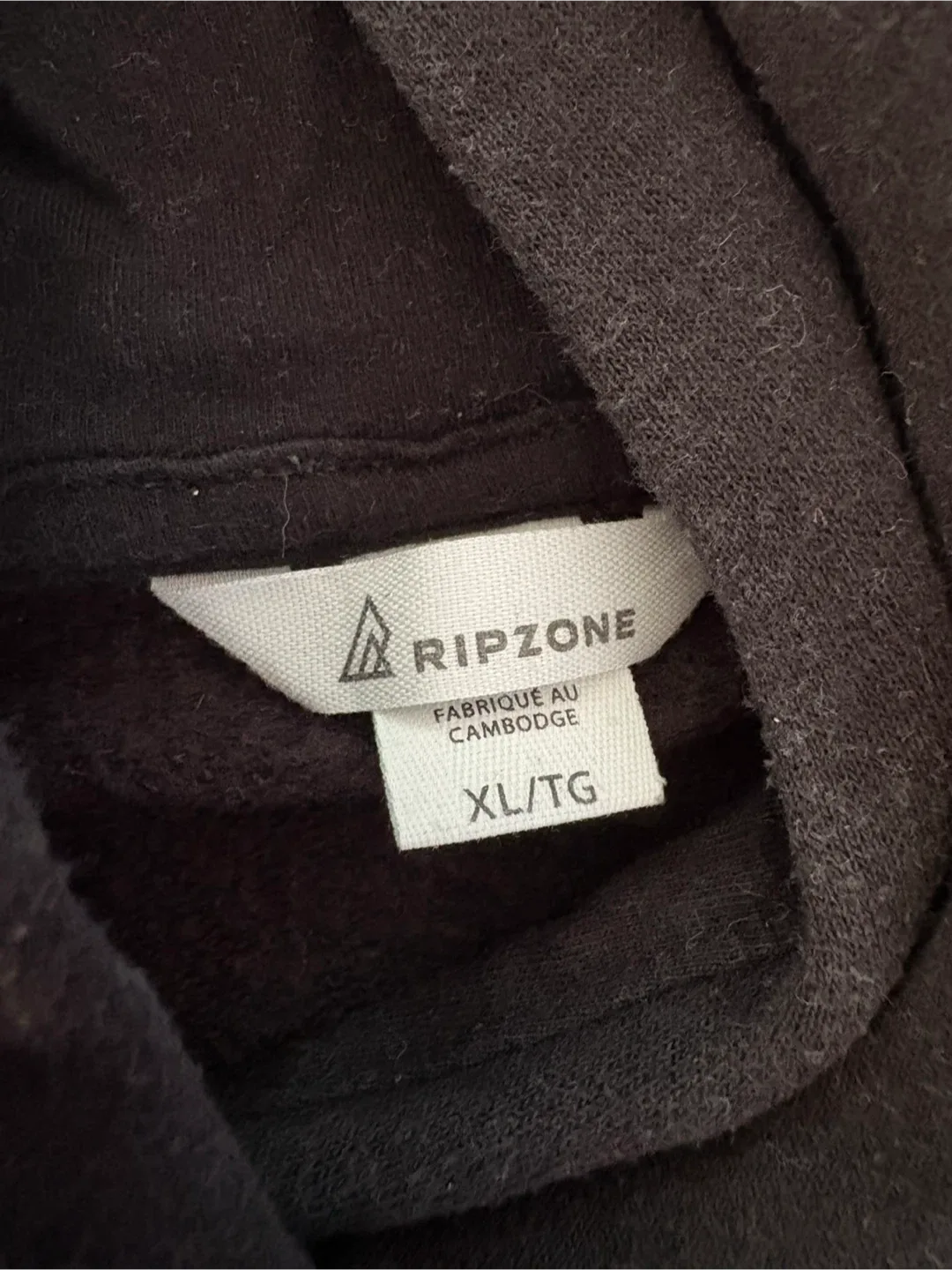Ripzone Black Hoodie XL image indicator(2)