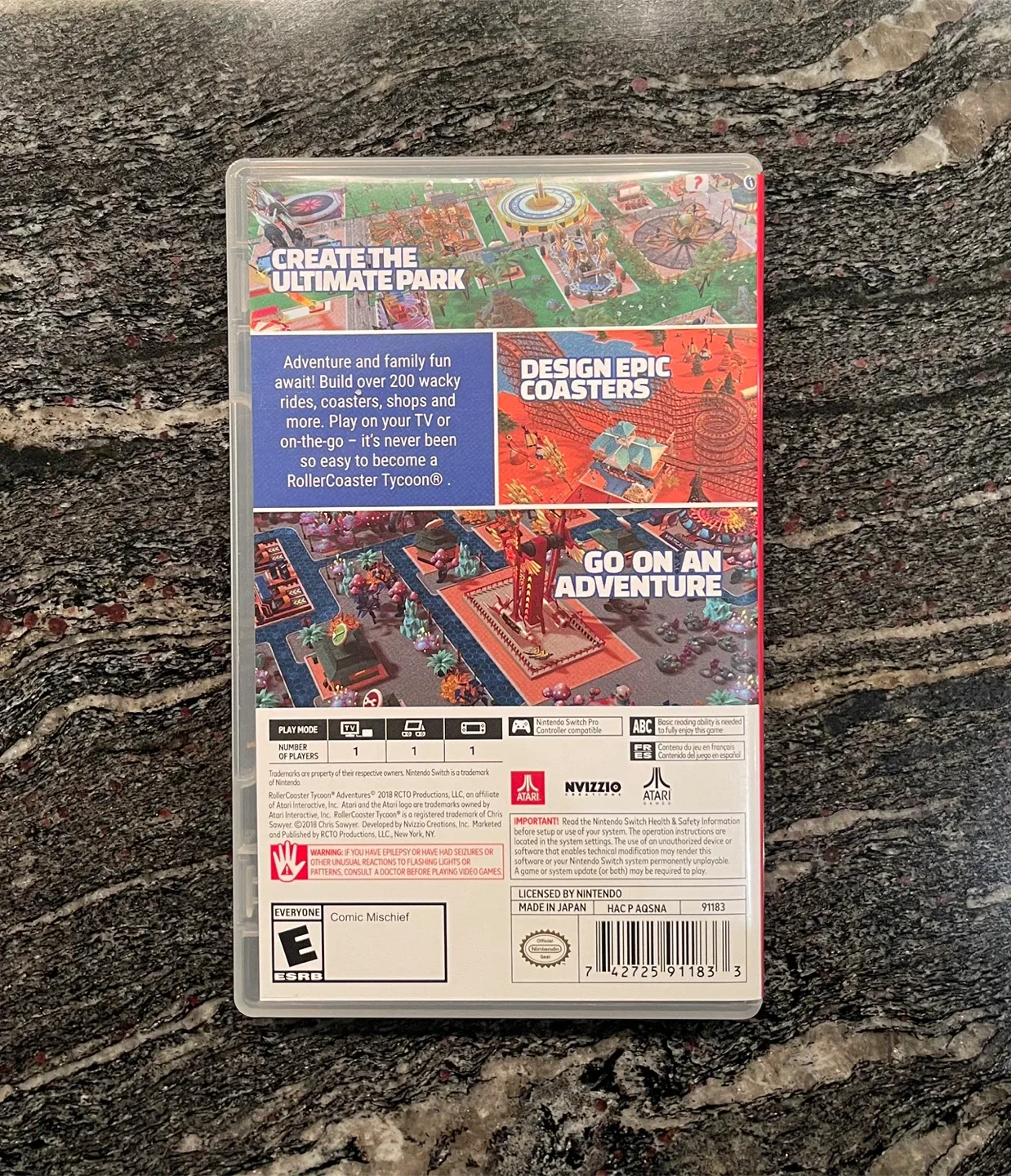 RollerCoaster Tycoon Adventures - Nintendo Switch Game image indicator(2)