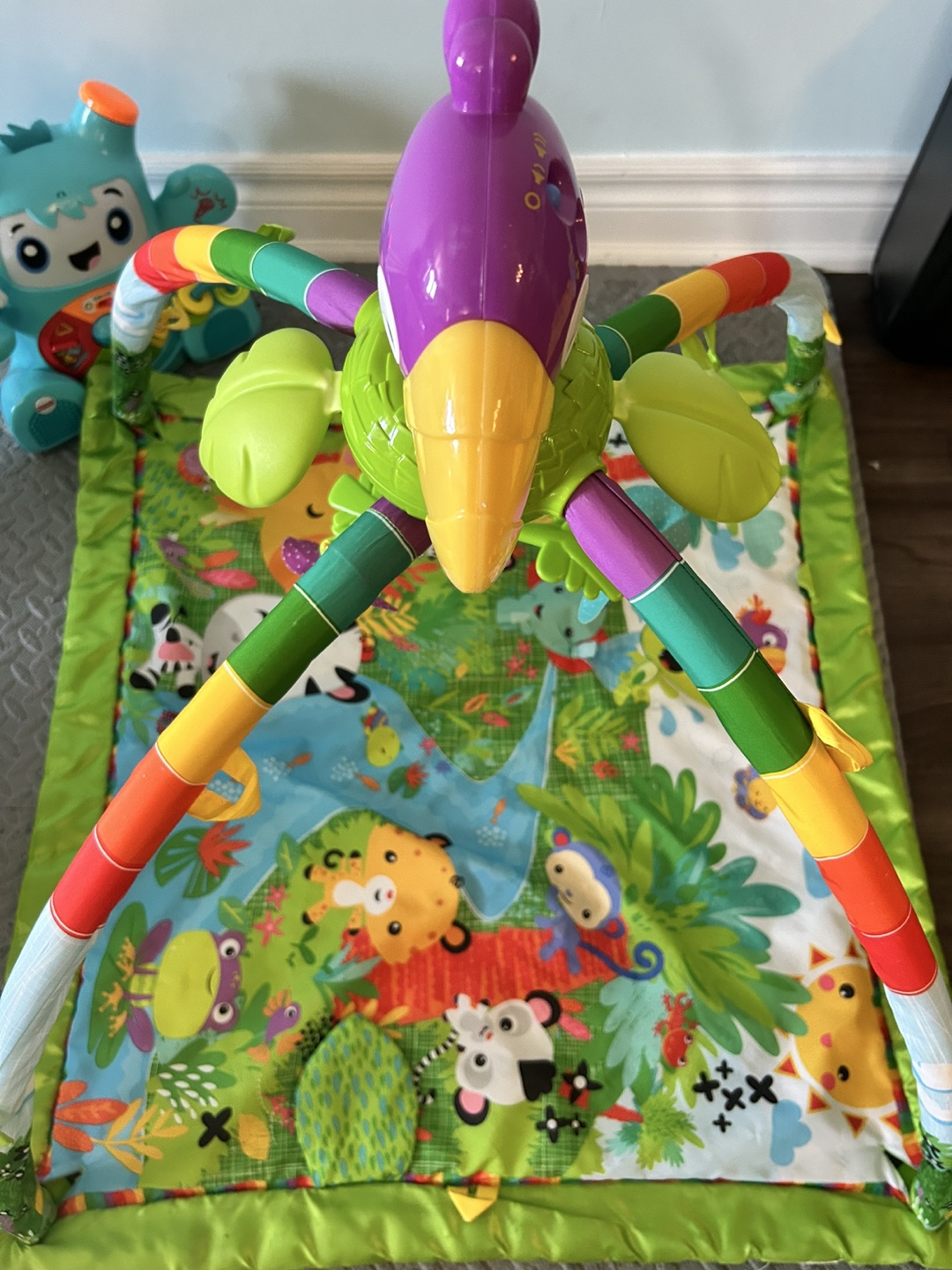 Baby Play Gym with Parrot Toy - photo 4