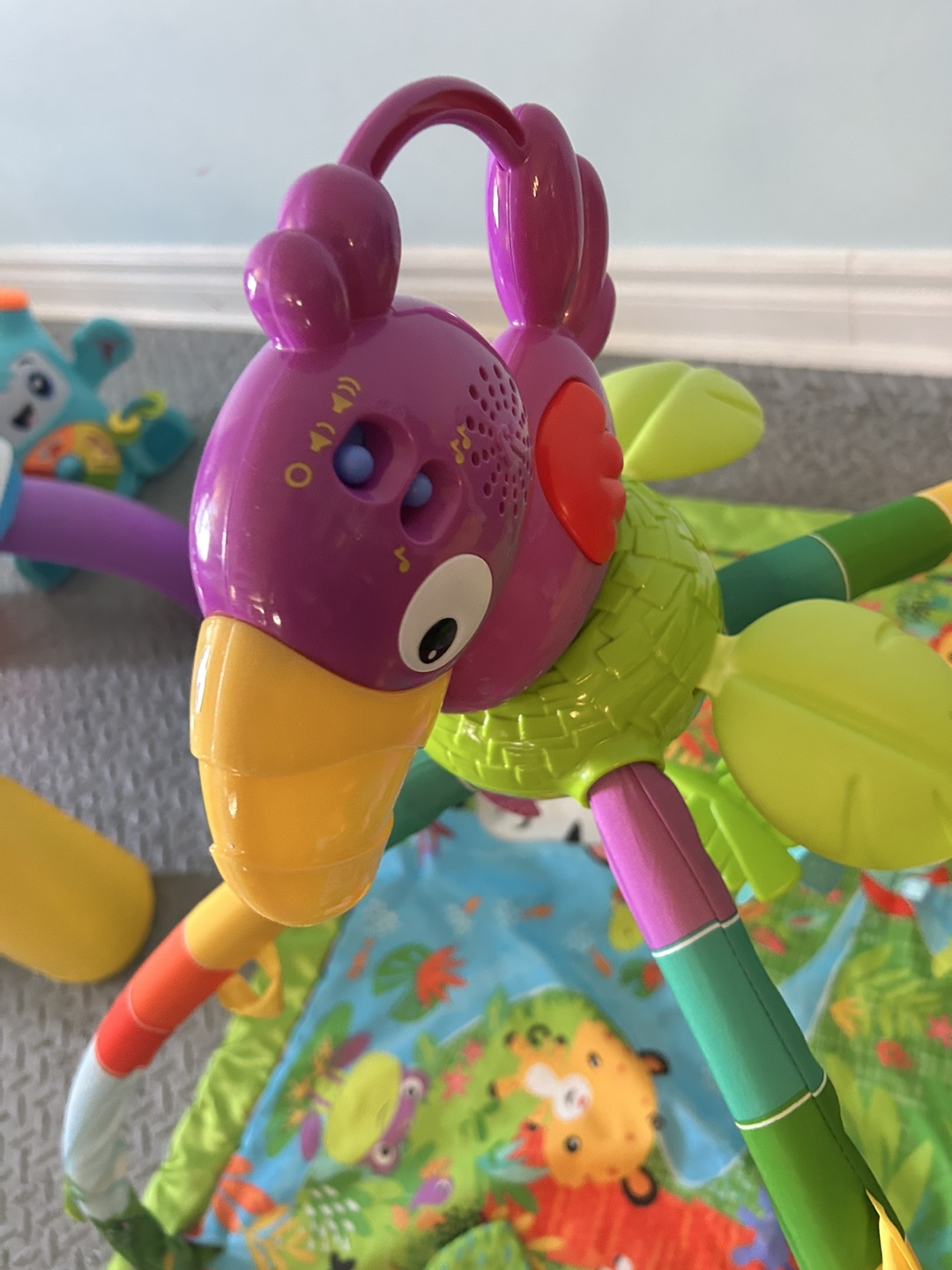 Baby Play Gym with Parrot Toy - photo 2