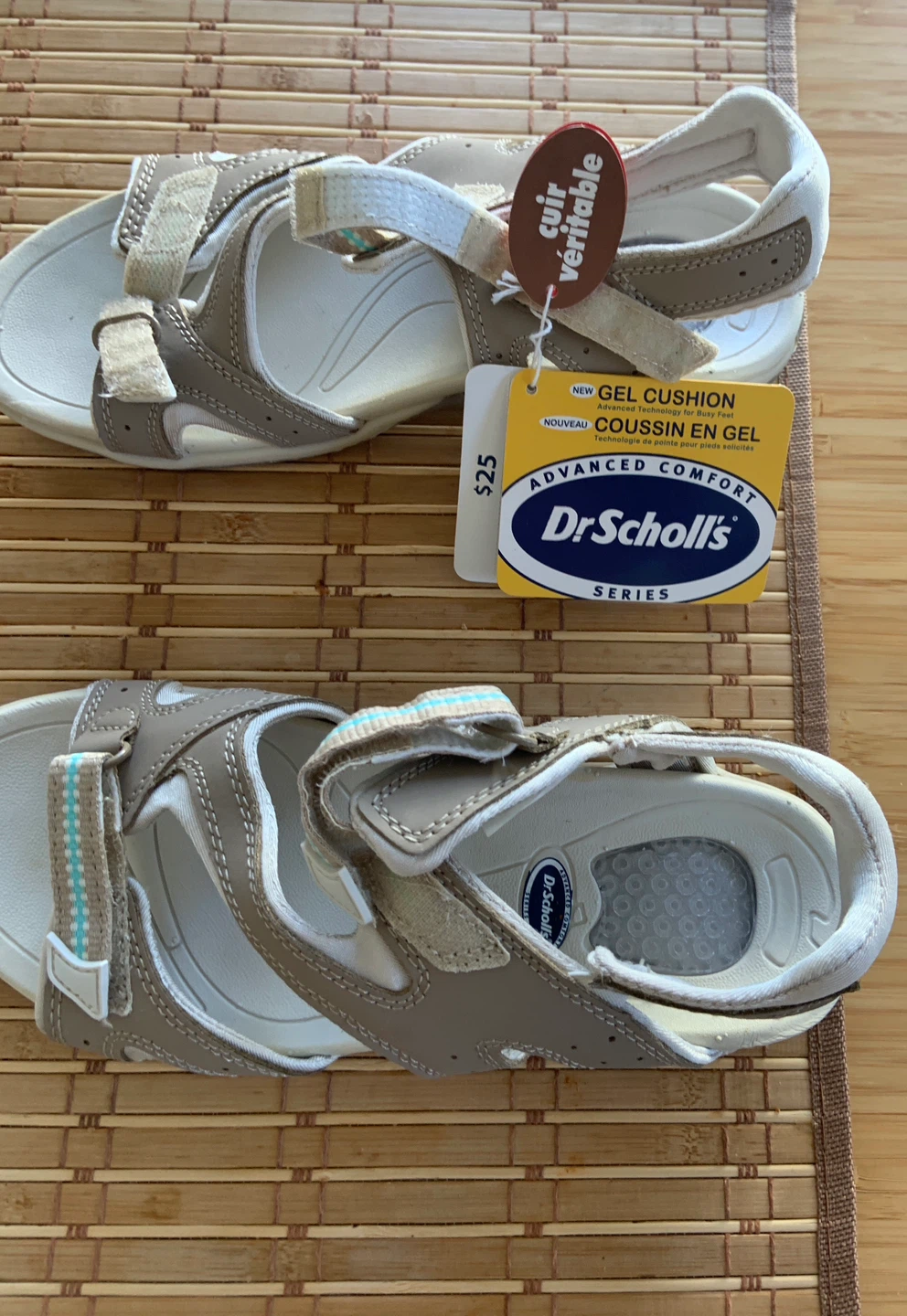 Dr. Scholl's Sandals, New with Gel Cushion