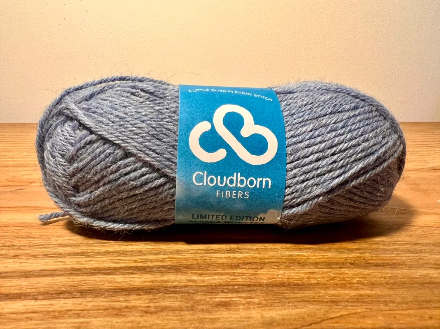 “4 skeins” Cloudborn Fibers Alpaca Worsted Yarn thumbnail